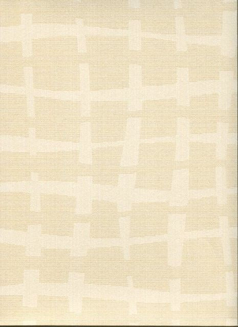 Cream Graphic Non-Woven Wallpaper- Marburg 56107