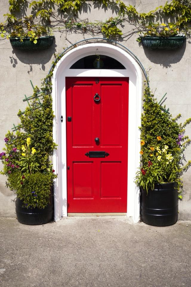 Signal Red Door Paint -Fleetwood