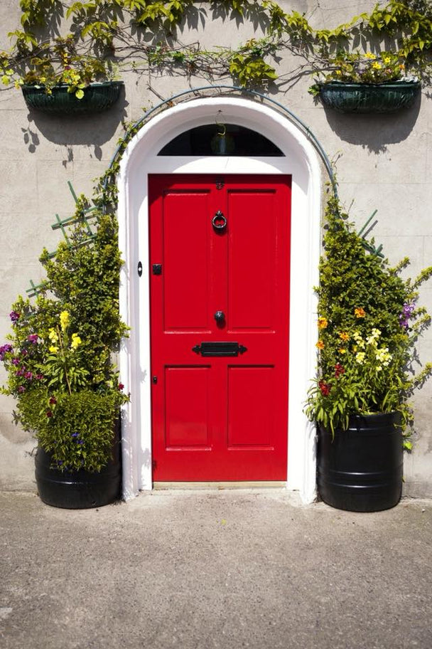 Signal Red Door Paint -Fleetwood