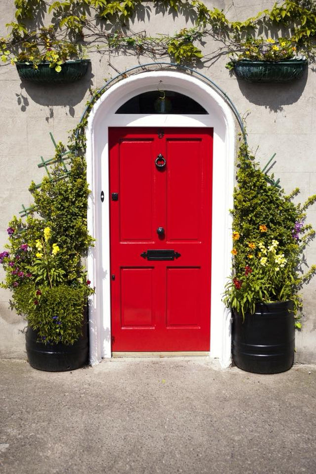 Signal Red Door Paint -Fleetwood