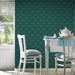 Trendy Teal Wallpaper - New Walls Collection