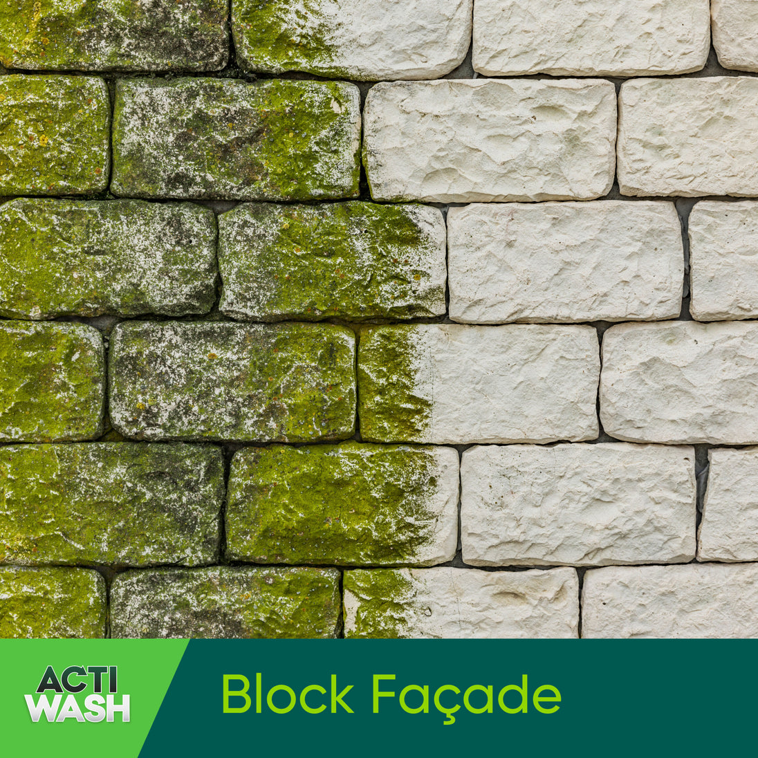 ActiWash Pro Biocide – exterior algae, mould, and fungi remover