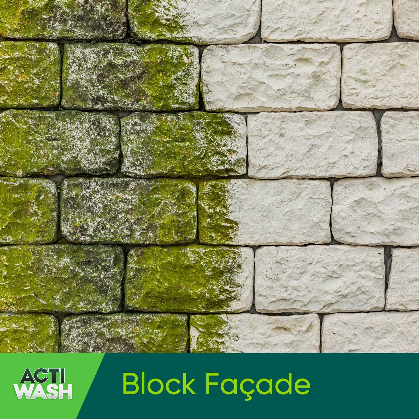 ActiWash Pro Biocide – exterior algae, mould, and fungi remover