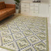 Florida Geometric Outdoor FlatweaveRug - Green