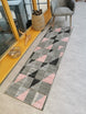 Baby Pink and Grey Geometric - Boston Collection