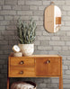 Marburg Brick Effect Silver/White  58412