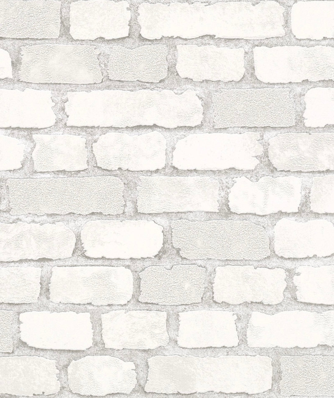 Marburg Brick Effect Silver/White  58412