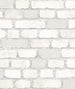 Marburg Brick Effect Silver/White  58412