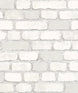 Marburg Brick Effect Silver/White  58412