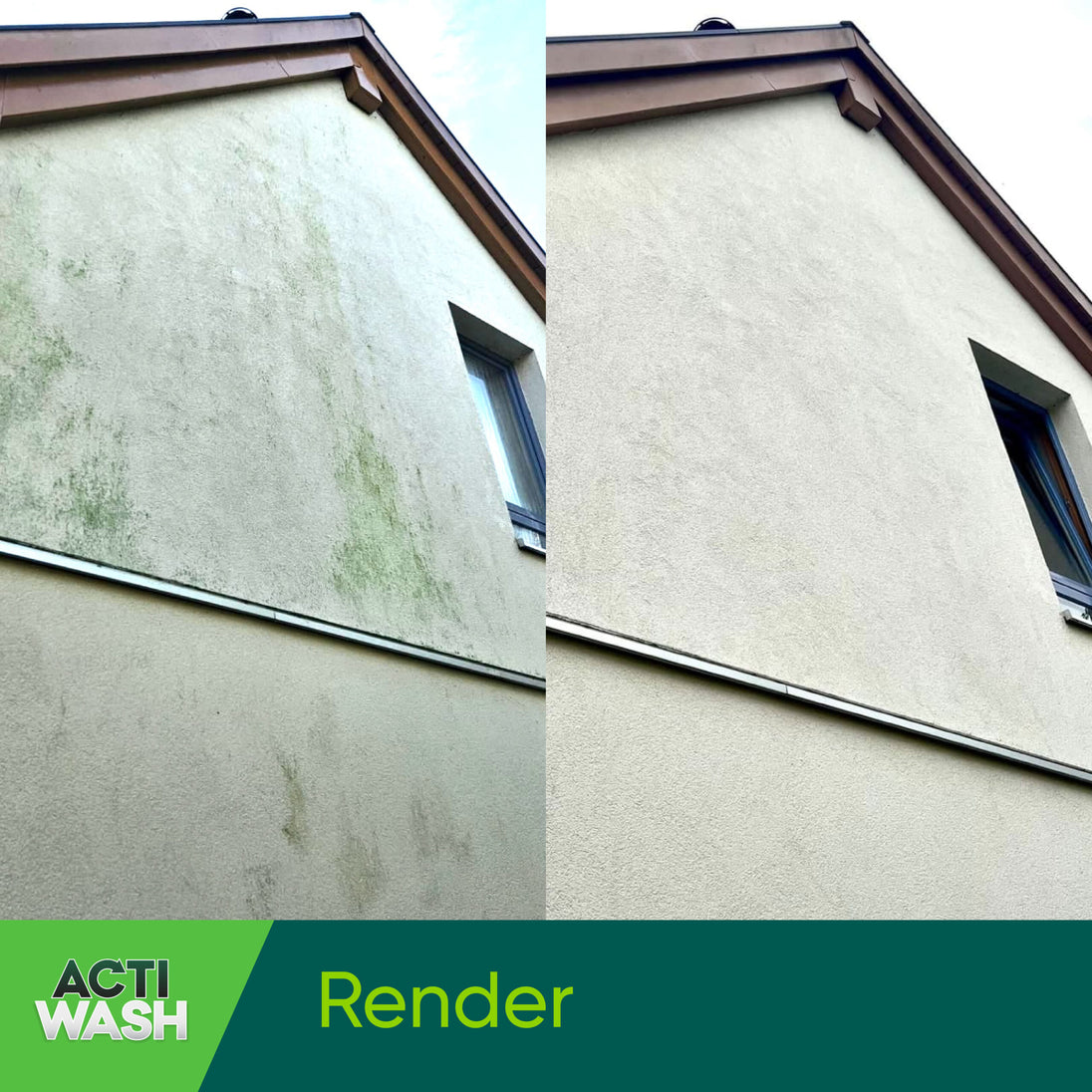ActiWash Pro Biocide – exterior algae, mould, and fungi remover