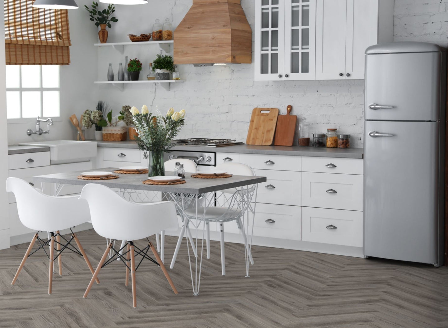 Rustic Oak Chevron- Lignum Core