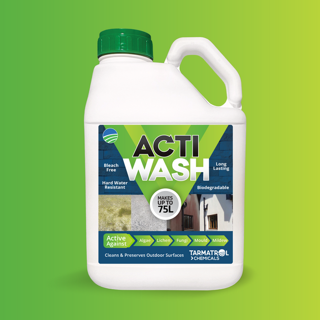 Actiwash Domestic Biocide - Removes Red & Green Algae, Mould, Fungi