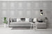 Amara Panel Wallpaper Silver
