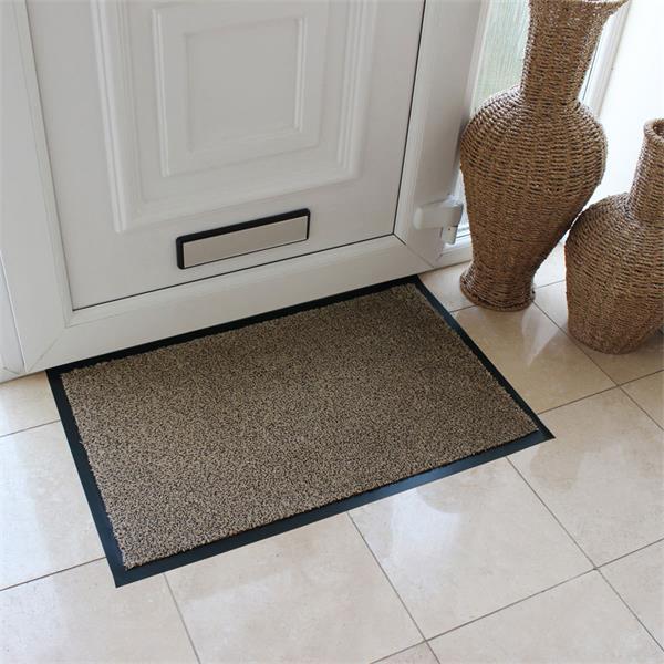 Beige/Black Heavy Duty Barrier Mats