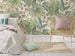 Retreat Tropical Floral Wallpaper Pink Beige - Belgravia Decor 54447