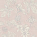 Botanic Floral Blush Metallic Wallpaper - Arthouse 902700