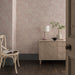Botanic Floral Blush Metallic Wallpaper - Arthouse 902700