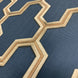 Geometric Copper/Navy