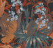 Warm Jungle Leaves Non Woven Wallpaper by Livingwalls
