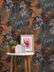 Warm Jungle Leaves Non Woven Wallpaper by Livingwalls