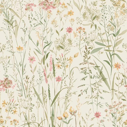 Grandeco Life Free Flower Neutral A74501