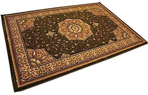 Almeida London Prestige 3005 Rug - Green/Cream