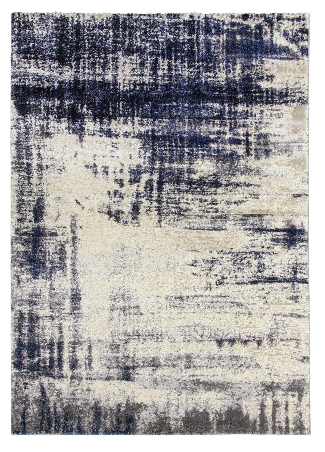 Navy Abstract Callisto Rug