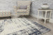 Navy Abstract Callisto Rug
