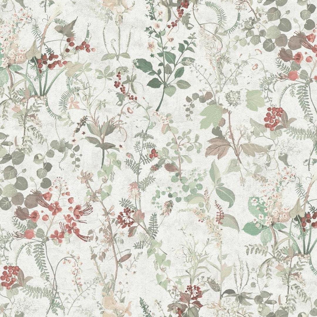 Warm Wildflower Wallpaper - 38825-2 Battle of Style by A.S. Creation