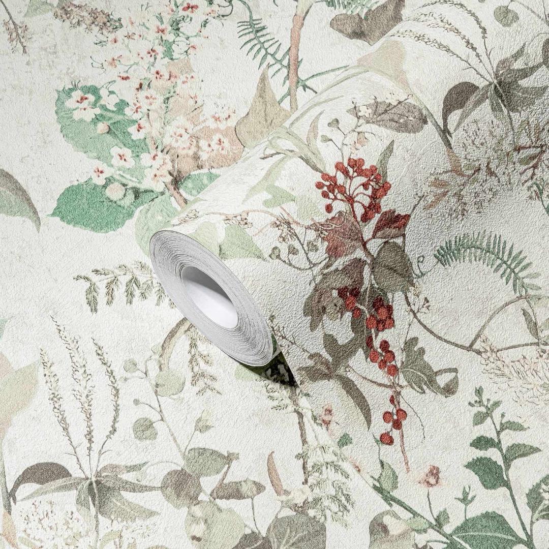 Warm Wildflower Wallpaper - 38825-2 Battle of Style by A.S. Creation