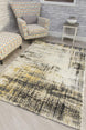 Yellow Abstract Callisto Rug