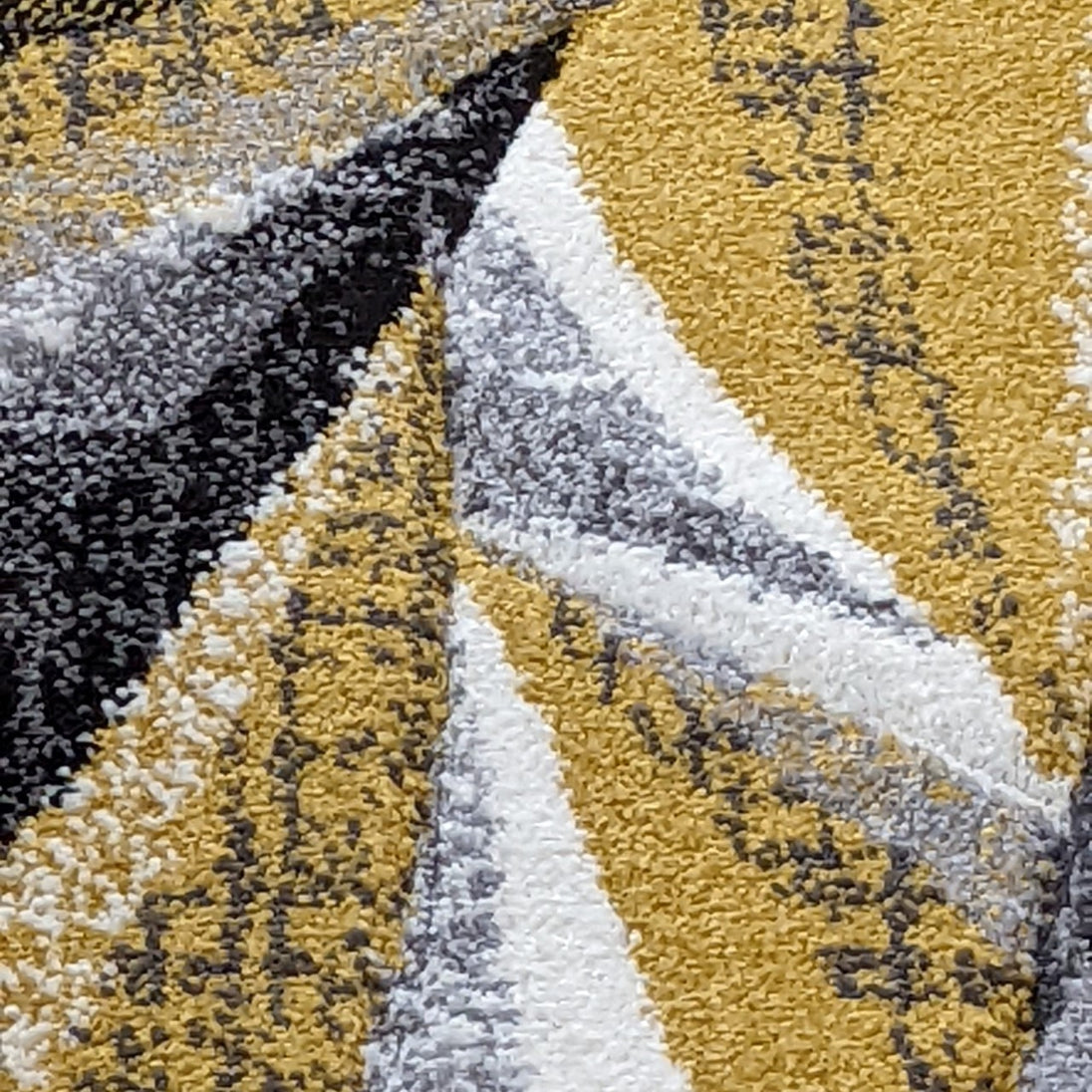 Yellow and Grey Dashed Wave -Boston
