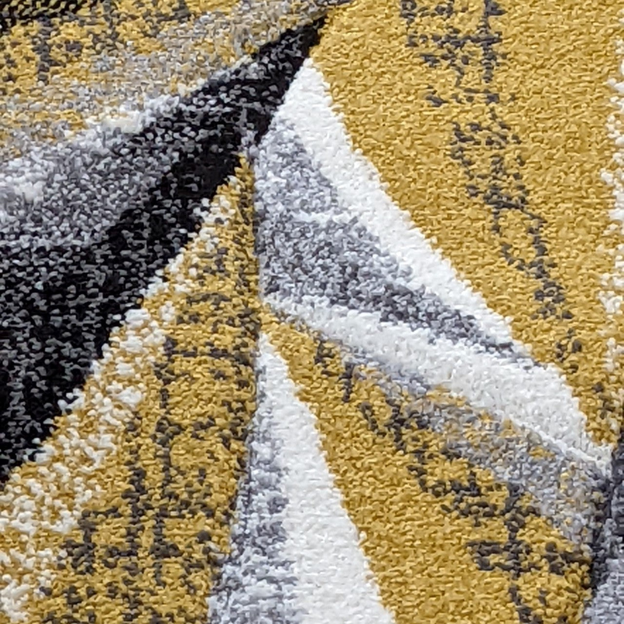 Yellow and Grey Dashed Wave -Boston