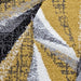 Yellow and Grey Dashed Wave -Boston