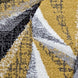 Yellow and Grey Dashed Wave -Boston