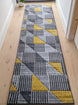 Yellow and Grey Geometric Squares -Boston