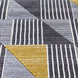 Yellow and Grey Geometric Squares -Boston