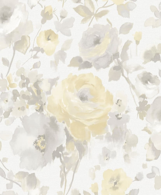 Lemon Floral Sarafina - Grandeco SN3001